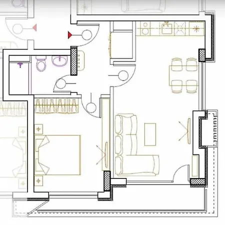 Sky + Free Garage Apartment
